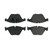 PosiQuiet 07-13 BMW 328I / 10-15 BMW X1 Semi-Metallic Front Brake Pads
