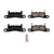 Power Stop 11-18 Porsche Cayenne Rear Z23 Evolution Sport Brake Pads w/Hardware