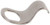 RV DESIGNER350-L539 LOCK-FINGER PULL COMPRTMNT 2PK