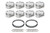 GM LS Piston Set 4.030 Bore -20.7cc