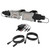QTP Bolt-On QTEC Dual Low Profile Oval Electric Cutout Valves - Pair