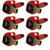 MSD MSD-282576 MSD Ignition Coil - Ford EcoBoost - 3.5L V6 - 3-Pin Connector - Red - 6-Pack