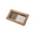 JR PRODUCTS342-0228955 4X8IN METAL FLR REG UNDAMP BRN