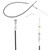 Throttle Cable LS1 48in Long Black