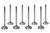 Manley Chevy LS-1, LS-2 Small Block 1.550 Pro Flo Severe Duty Exhaust Valves (Set of 8)