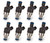 Fuel Injectors 8-Pack 66PPH
