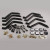WESTIN 271015 Sure-Grip/Step Board Mount Kit Black Finish Sure-Grip/Step Board Mount Kit