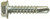 AP PRODUCTS DP500834 500PK 3/4 SD SCREWS