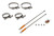 10in Lite Tether Set 2.250 Pri/4.000 Clamp