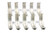 Clevite Chevrolet V8 6.6L Turbo Diesel 2001-05 Main Bearing Set