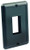JR PRODUCTS342-14045 IP66 SINGLE SWITCH PLATE BLACK