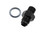 Red Horse Performance RHP8262-06-04-2 06 MALE AN/JIC FLARE TO 1/4NPSM TRANSMISSION FITTING BLACK2PCS
