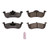 Power Stop 07-17 Ford Expedition Rear Z36 Truck & Tow Brake Pads w/Hardware