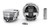 United Engine & Machine Co SLVIC787.060 ICON FORGED PISTON  CHEVY 489 ROD 6.385 CC SOLID DOME 12CC 1V