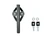 BED RAIL FLAG POLE MOUNT