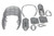 SCE Gaskets SCE1100-10 TIMING COVER/WP SBC DYNOPAK
