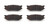 Brake Pads PFC Z34 w/ 20MM Disc
