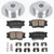 Power Stop 13-18 Lexus ES300h Rear Z23 Evolution Sport Brake Kit