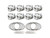 SBC Dished Piston Set 4.030 Bore -  18.9cc