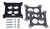 Trans-Dapt TDP2531 1 IN. HOLLEY 4BBL SQUARE BORE PLASTIC PHENOLIC SWIRLTORQUE SPACER195964 PONTIAC ENGINES
