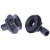 T-H MARINE232-APD190DP 90 DEGREE DRAIN BLACK