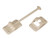 RV DESIGNER350-E237 ENTRY DR HOLD PLAST  T COLWHT