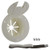 VALTERRA800-A102135VP LARGE ROUND WHT CABLE HATCH