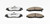Power Stop 04-09 Cadillac XLR Front Z26 Extreme Street Brake Pads w/Hardware