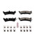 Power Stop 94-98 Jeep Grand Cherokee Rear Z23 Evolution Sport Brake Pads w/Hardware