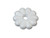RV DESIGNER350-H613 ROSETTE WASHER #6 WHITE 14PK
