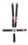 5-Pt Harness System BK Ind Bolt In Mt 3in Sub