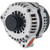 Powermaster PRM48969 ALT GM AD244 NATURAL 220A DECOUPLER PULLEY CORVETTE REPL 9714 EXC. ZR1 W/4PIN V