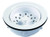 JR PRODUCTS342-95275 LARGE KITCHEN STRAINER WHITE