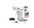 Weigh Safe WSFCTB4-2.5 180 TURNOVER BALL 4 DROP HITCH W/ 2.5 SHANK & CHROME PLATED  2 & 25/16 BALL W/W503