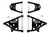 7387 GM C10 STREET PERFORMANCE AARM KIT BLACK