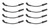 WIRE SET 8.5MM BLACK ULTRA 40 11IN.