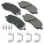 AKEBONO BRAKES ACT866A PROACT DISK PAD