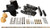 BELLTECH 6503 HNGR KIT-GM XCAB 4 88-97