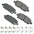 AKEBONO BRAKES ACT905A PROACT DISK PAD