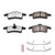 Power Stop 99-04 Jeep Grand Cherokee Rear Z36 Truck & Tow Brake Pads w/Hardware