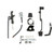 7081 CAMARO/FIREBIRD FBODY 1ST GEN HYDRAULIC CLUTCH CONVERSION KIT