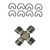 Dana DNA5-3615X UJOINT KIT (PREMIUM SPL 1350 ALUM) LUBE FOR LIFE
