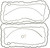 MAHLE Original Ford E-350 Club Wagon 05-04 Oil Pan Set
