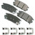 AKEBONO BRAKES ACT1275 PROACT DISK PAD