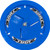 Wheel Cover Dark Blue Vented