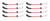 WIRE SET 8.5MM RED ULTRA 40  LS 9.7