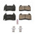 Power Stop 16-18 Cadillac CT6 Front Z23 Evolution Sport Brake Pads w/Hardware