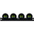 QUAKE LED QLB1011 22 LIGHT BRIDGE WITH 4 30W PODS K