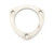 Pypes Performance Exhaust PYPHVF13S 3 FLANGE 304 STNLS