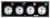 4 Gauge Panel  OP/WT/OT/ FP Black